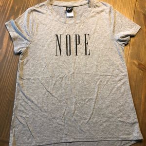 “Nope” T-shirt size XL